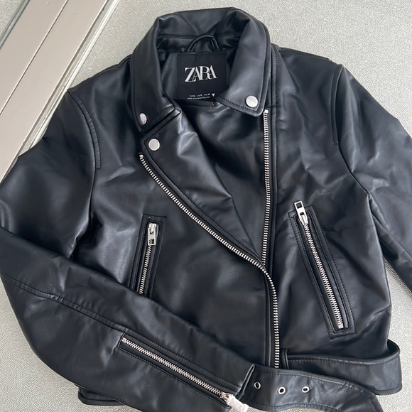 Zara Jackets & Blazers - Zara leather jacket
